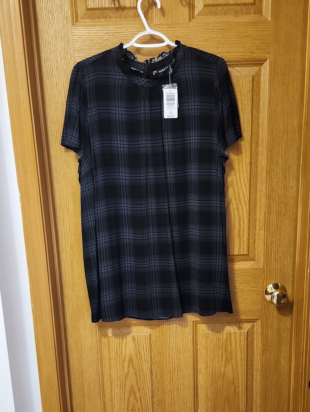 NWT Torrid Short Sleeve Dress Shirt 2